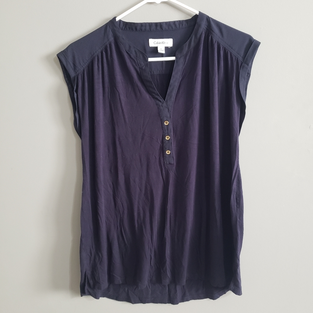 Calvin Klein dressy tank top size L